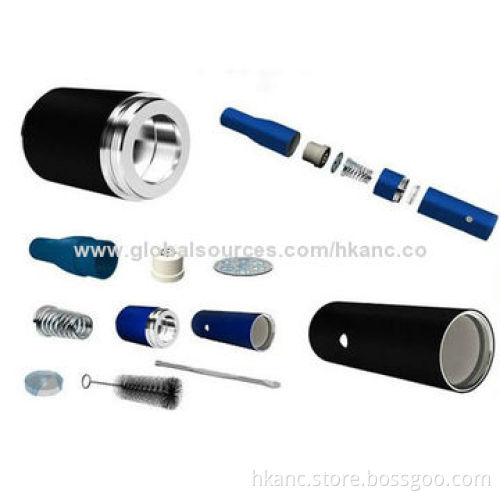 Ago vaporizer with dry herb atomizer, for North and South America, for wax